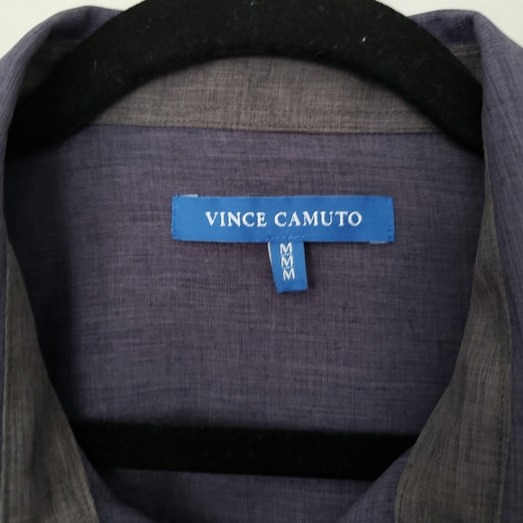 NWT blue button down dress shirt - Picture 3 of 6